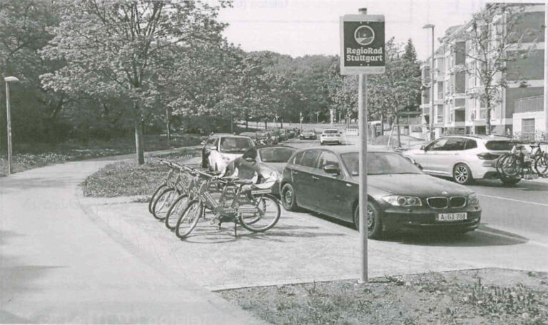 Neue RegioRad Station in Botnang