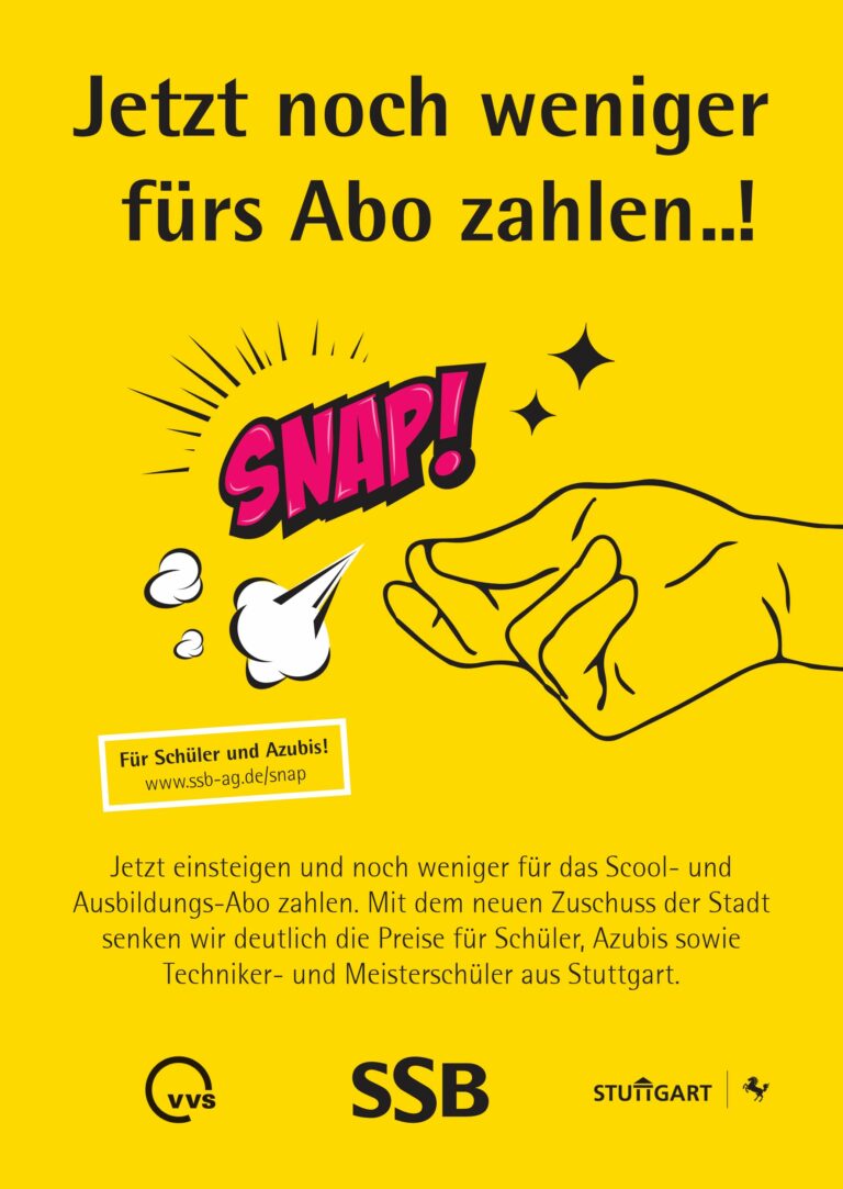 Plakat-Motiv: Jetzt noch weniger fürs Abo zahlen