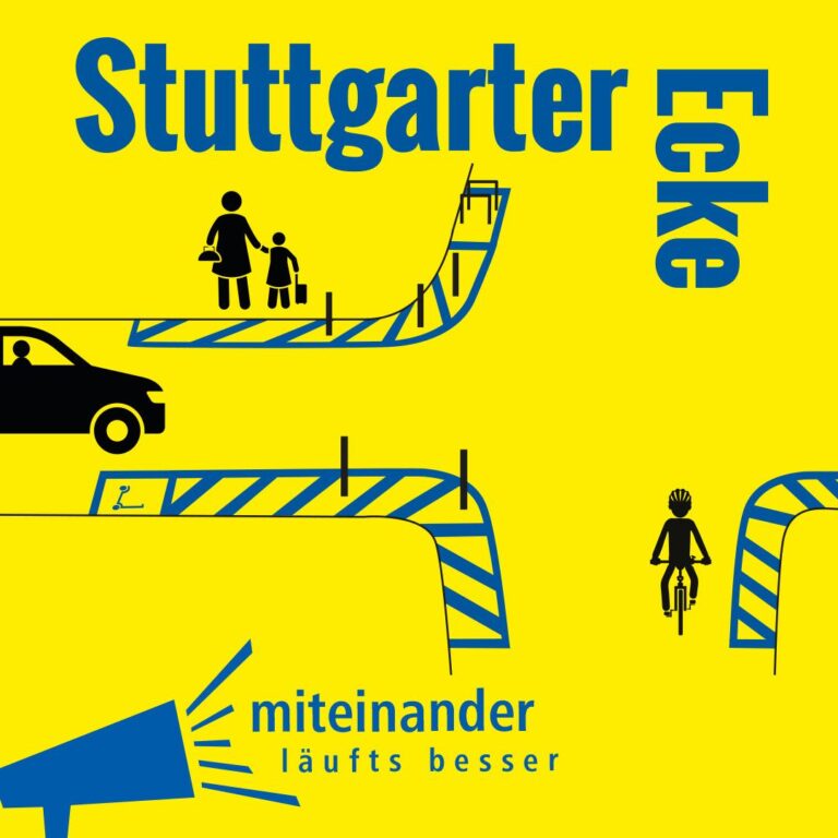 Verkehrssicherheitskampagne Stuttgarter Ecke