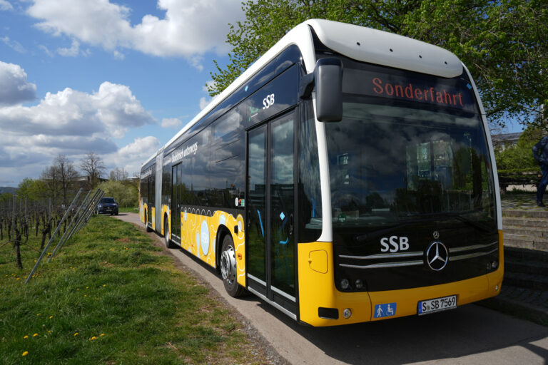 Brennstoffzellenbus der SSB AG